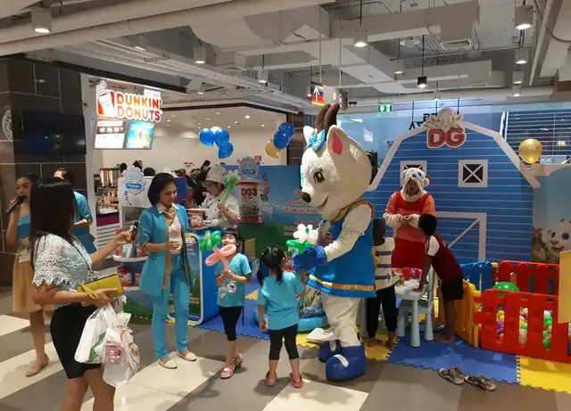 บูธกิจกรรมพร้อมมาสคอต — บูธที่ออกแบบและผลิตเฉพาะแคมเปญ